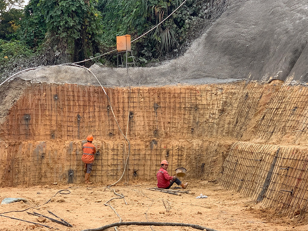 支護(hù)鋼筋網(wǎng)